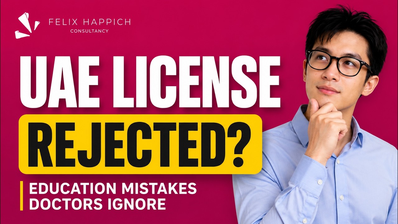 DUBAI Healthcare Licensing: What Education Certificates Actually Count? (2026)