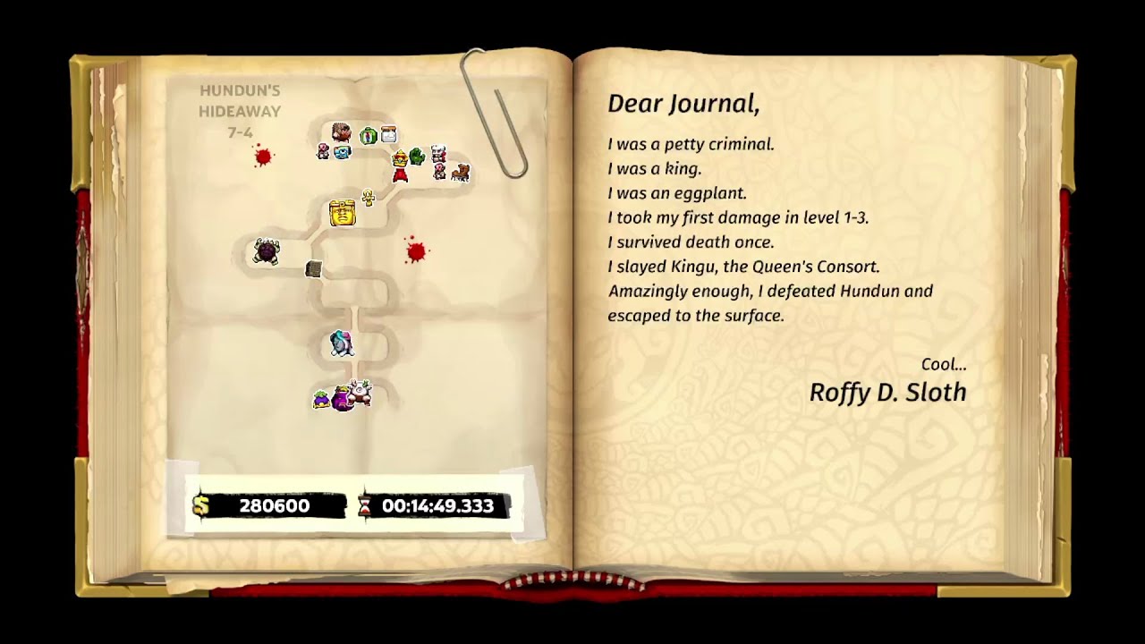 Spelunky 2: No Teleporter Eggplant%: 14:49.333