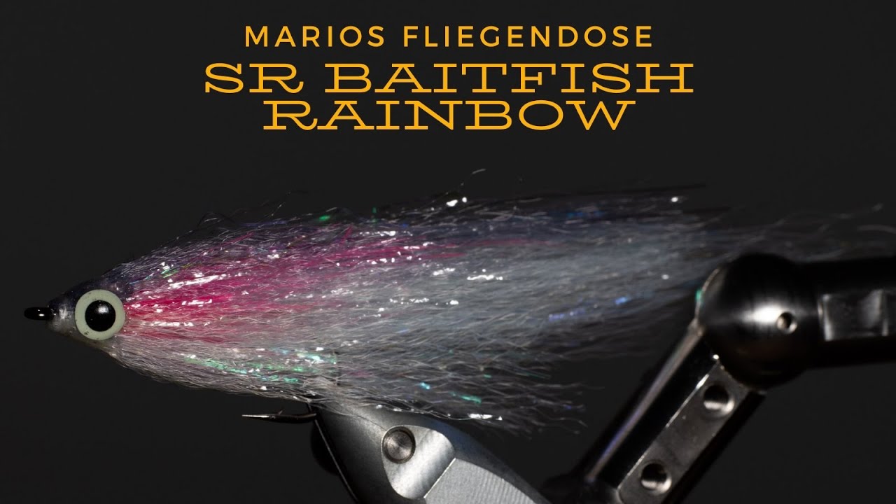 Marios Fliegendose - SR Baitfish Rainbow - Barschfliege - Perchfly