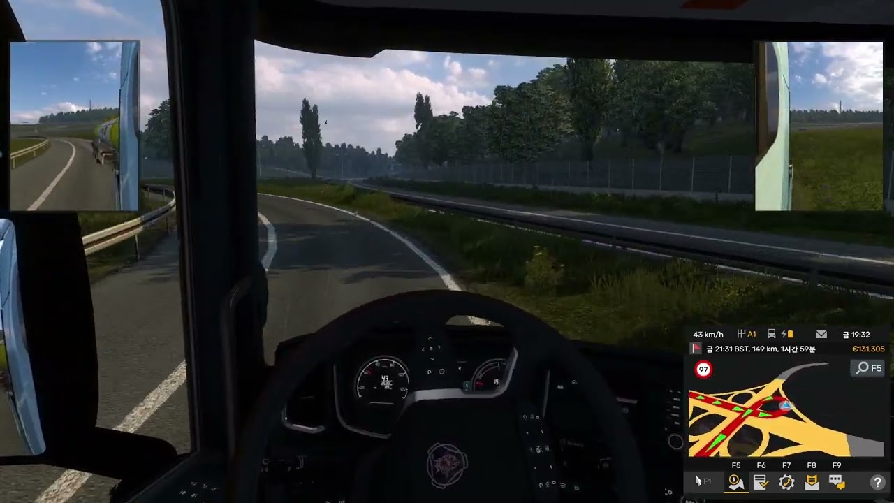 Euro Truck Simulator 2 | Calm Drive from Calais to Felixstowe | No Commentary