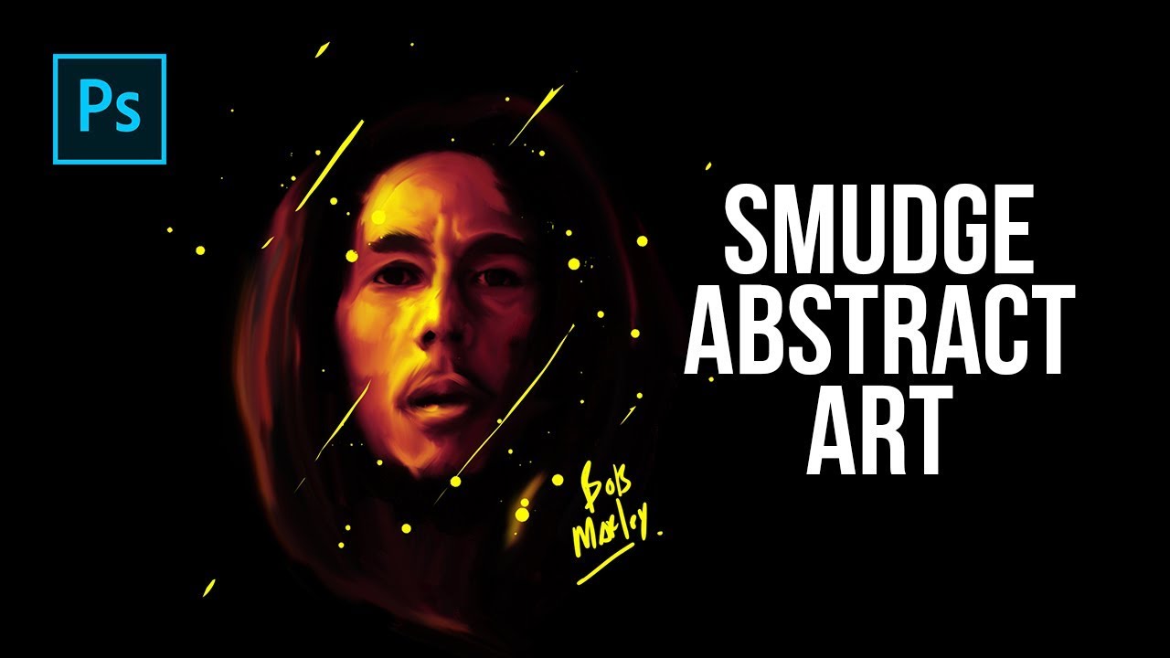 How to Create Smudge Abstract Art in Photoshop - #Photoshop Tutorials