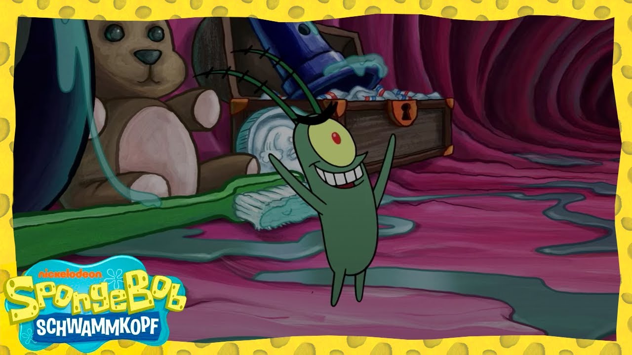 SpongeBob | Plankton geht in Garys Häuschen! | SpongeBob Schwammkopf