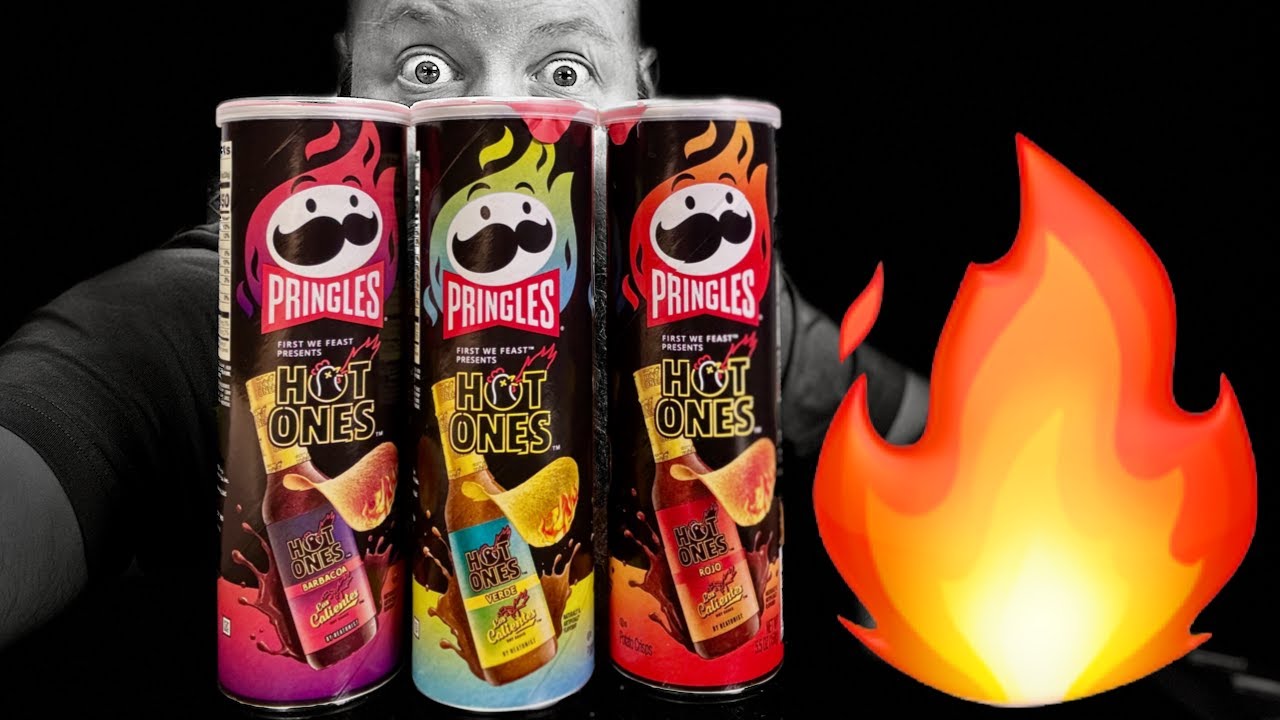 Острые чипсы Pringles Hot Ones (все 3 вкуса)? - Обзор еды