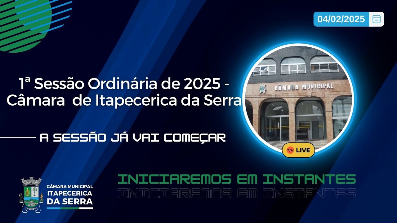 1ª Sessão Ordinária- Câmara de Itapecerica da Serra