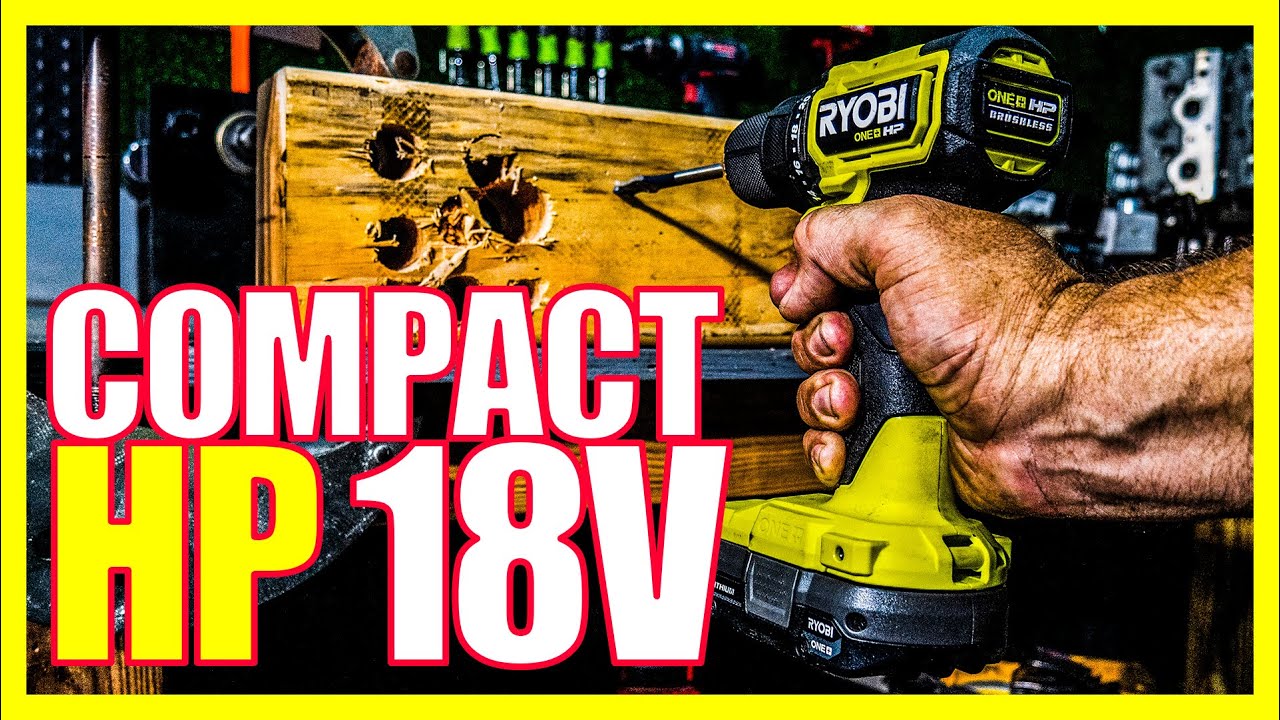 BRAND NEW Ryobi HP Drill Driver Compact 18V 1/2
