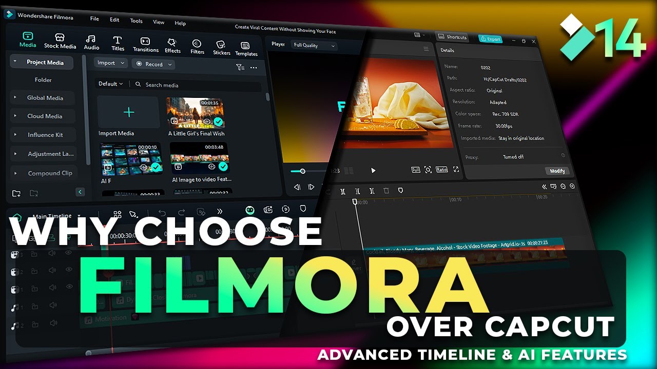 How Filmora is better than CapCut: Part 1