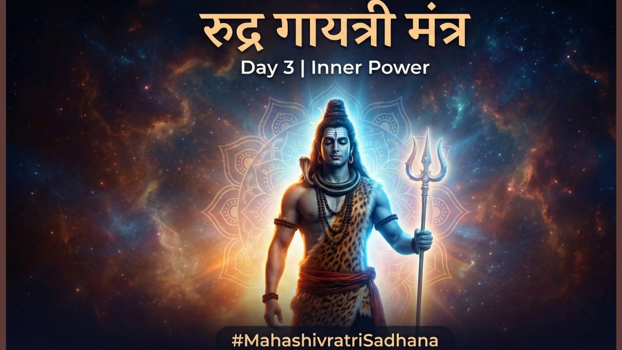 Day 3  Rudra Gayatri Mantra – Invoke Shiva’s Inner Power