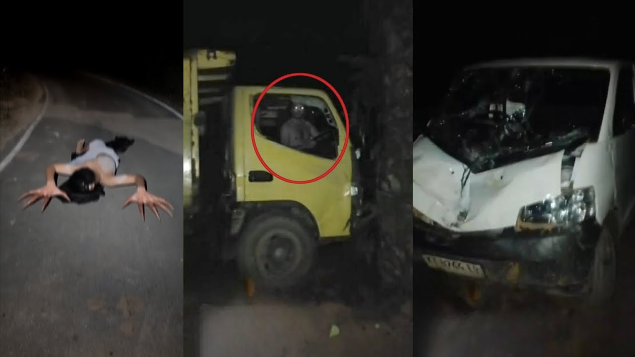 Hantu di Tempat Kecelakaan Truk! 7 Fenomena Penampakan Hantu Paling Seram di Internet yang Viral