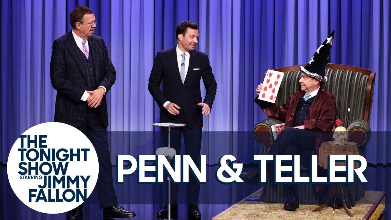 Penn & Teller Show Off a Lying, Cheating, Swindling Card Trick