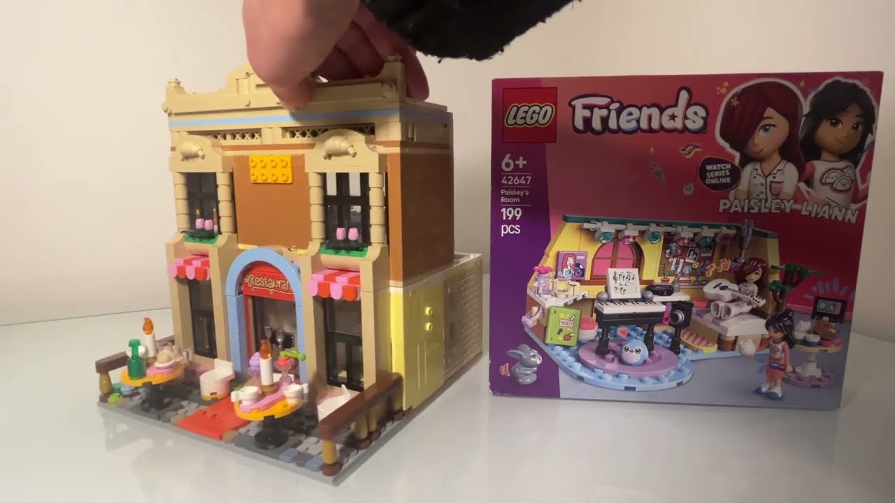 Building with Paisley's Room, New Lego friends set