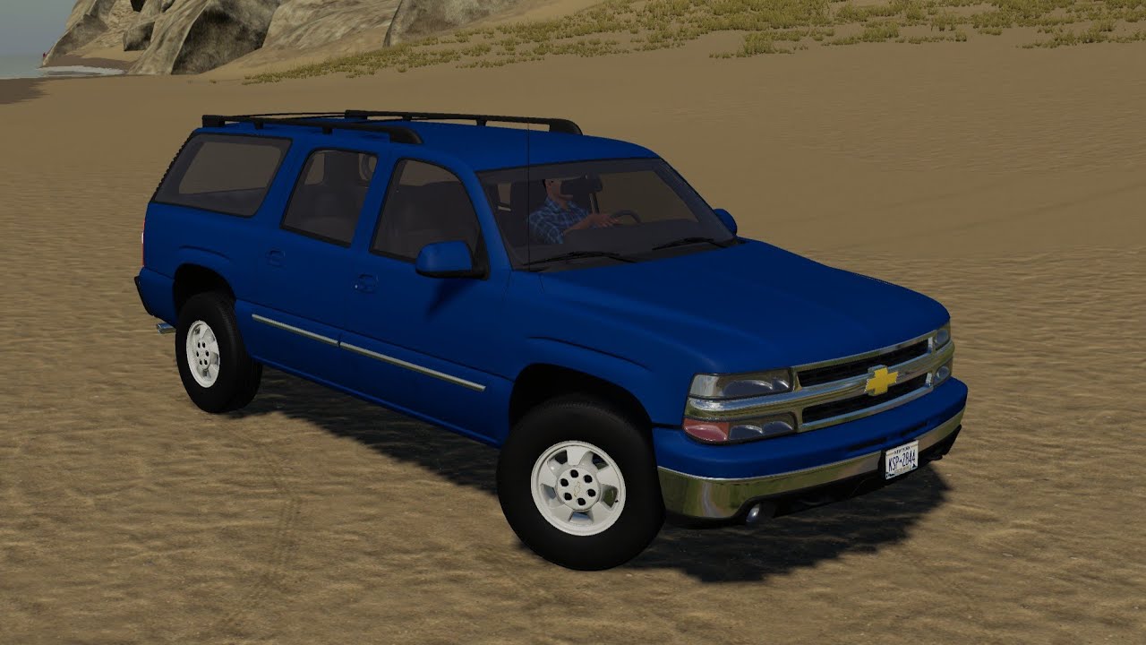 Chevrolet Suburban GMT800 2002 - Farming Simulator 2019 [FS 19 LS 19 American SUV Car Mod]