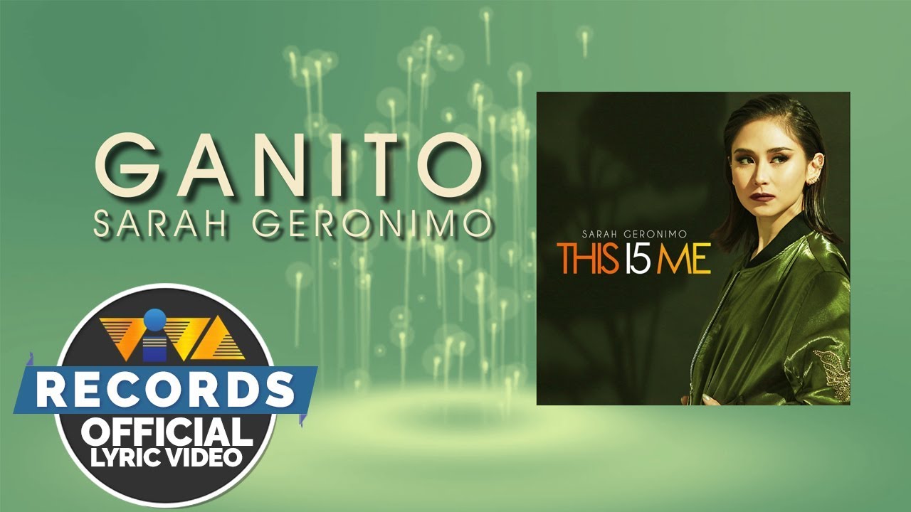 Ganito - Sarah Geronimo [Official Lyric Video]