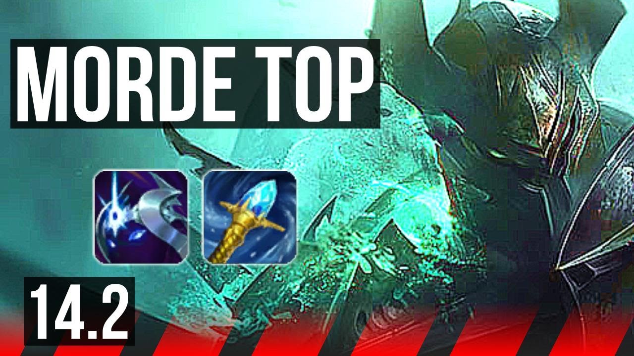 MORDEKAISER vs VLADIMIR (TOP) | 6 solo kills, 300+ games | NA Master | 14.2