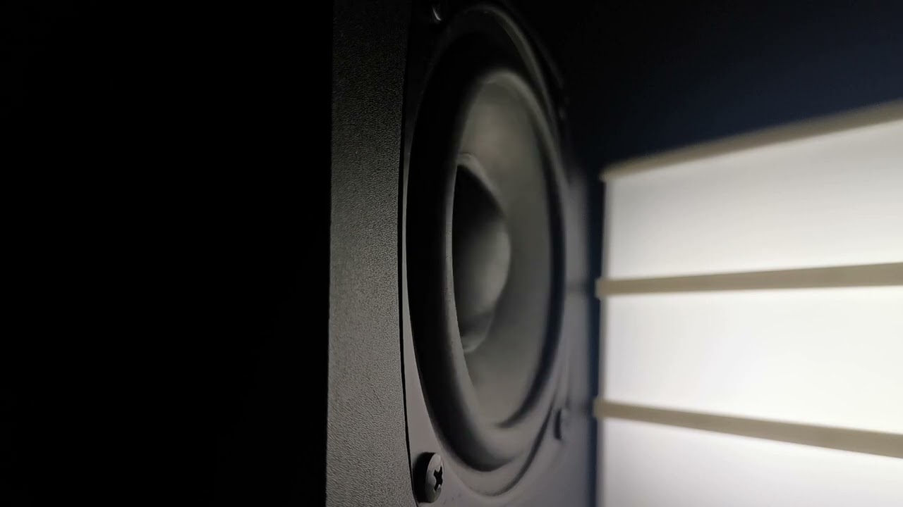 Bass test creative A120 subwoofer