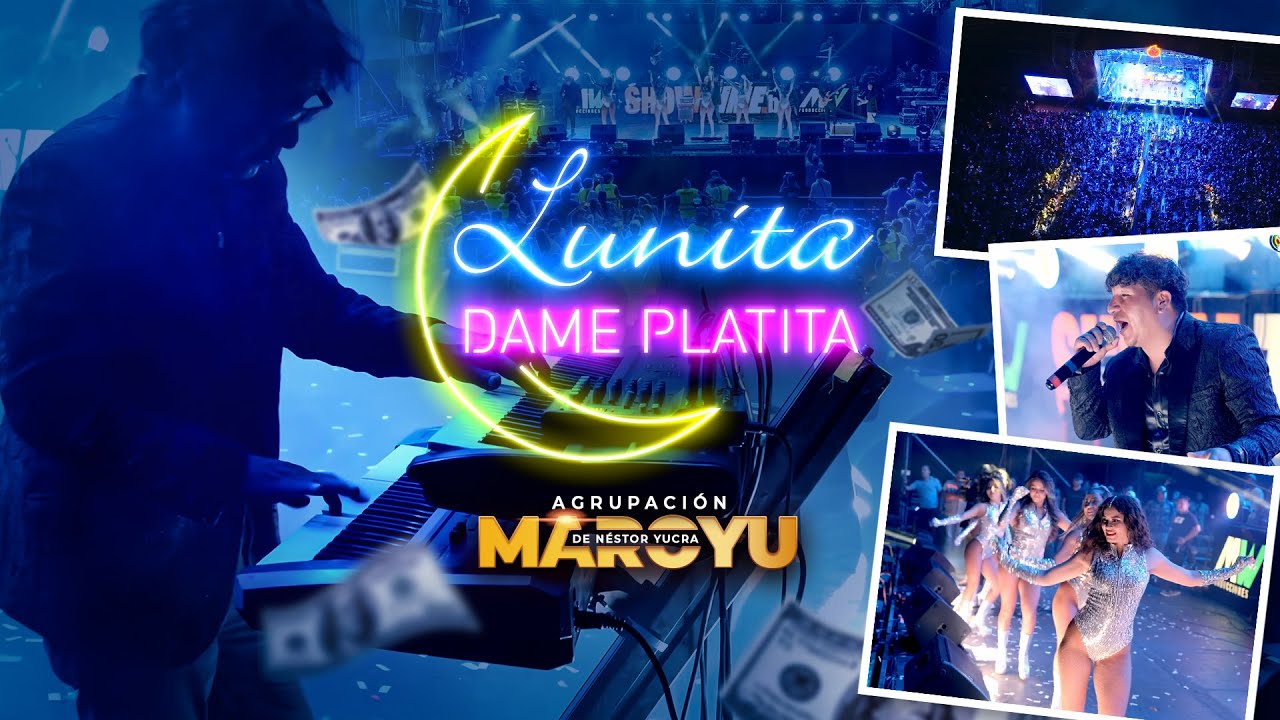 Agrupacion Maroyu Lunita Dame Platita 2022 Live Oficial 4k