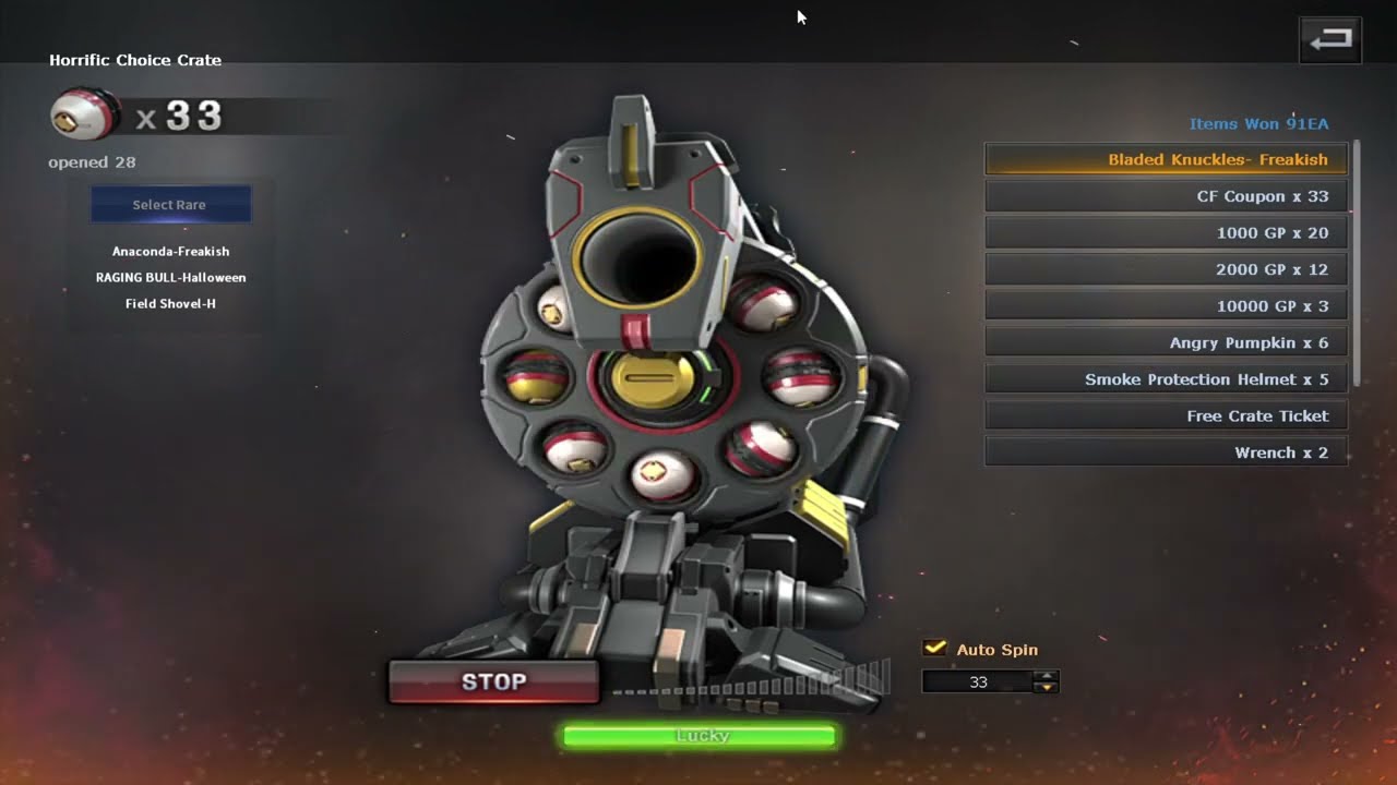 CrossFire West - Halloween Choice Crates (x104)