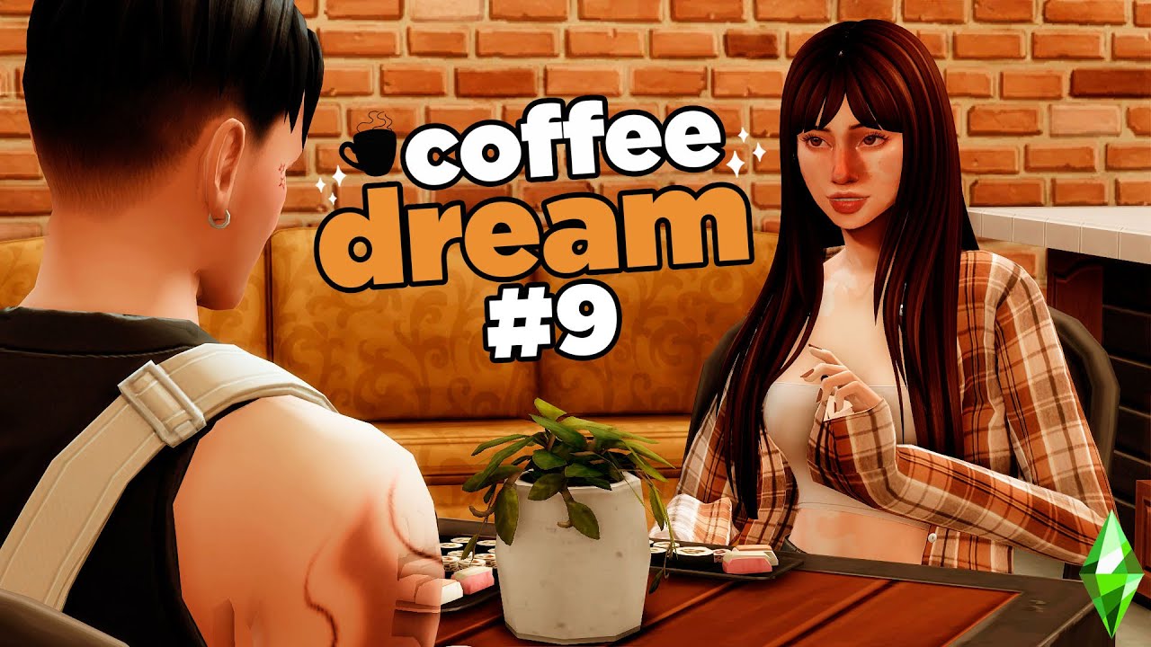 O início de um romance? 👀| Ep 9 | Coffee Dream ☕| The Sims 4 | Brummer 🤍