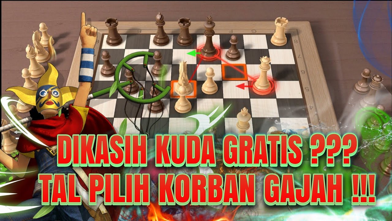 MIKHAIL TAL FOKUS SERANGAN !!! tal vs zeids 1952