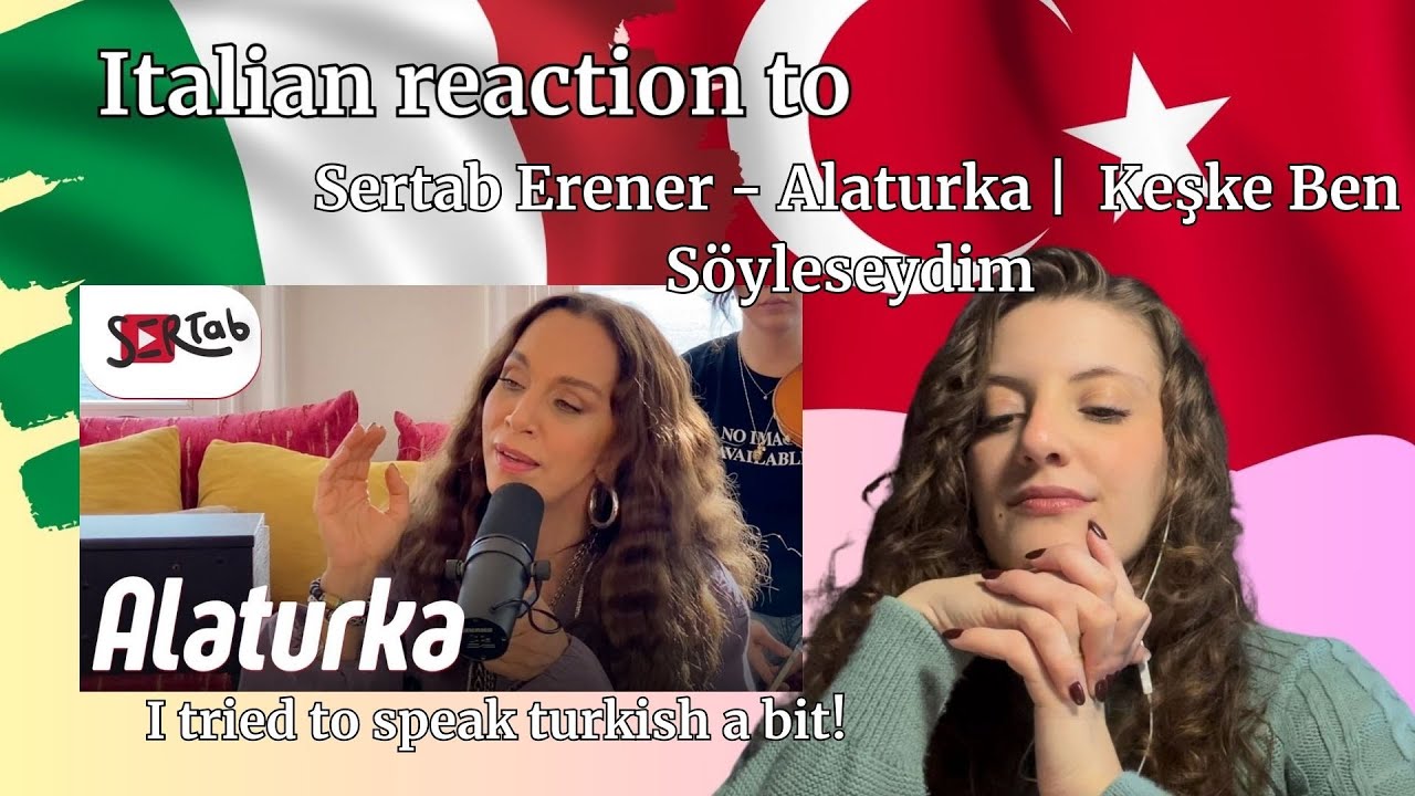 Italian reaction to Sertab Erener Alaturka / Keşke Ben Söyleseydim - italyan tepkisi | Turkish song