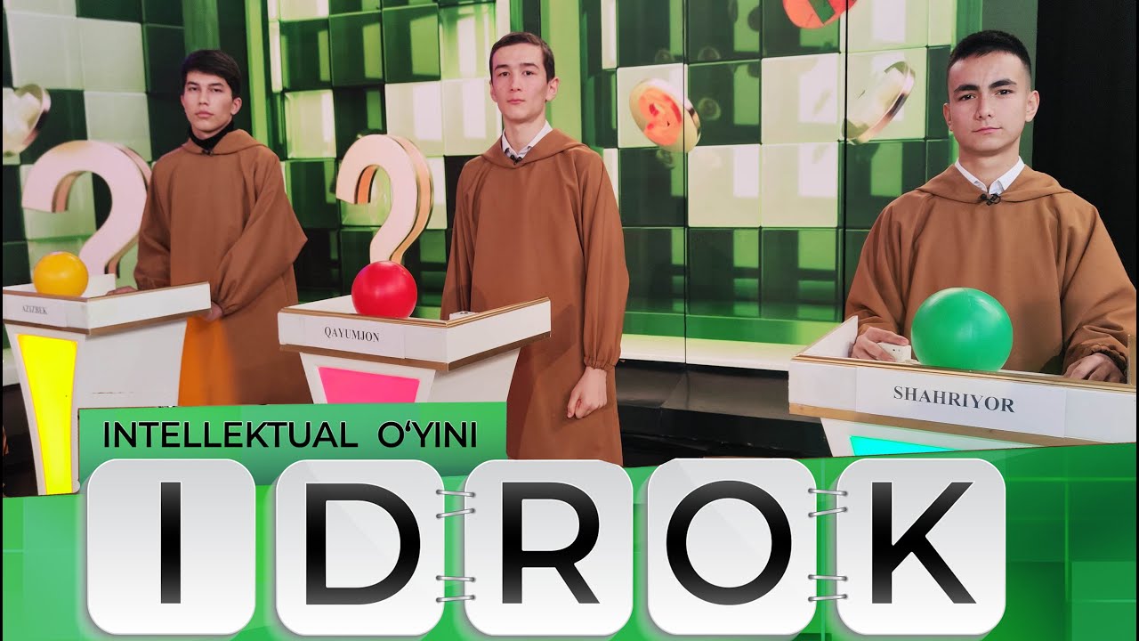 IDROK INTELLEKTUAL O'YINI 43-SON. XORAZM VILOYATI MAKTAB O'QUVCHILARI O'RTASIDAGI BAHS 21.12.2025 Y.