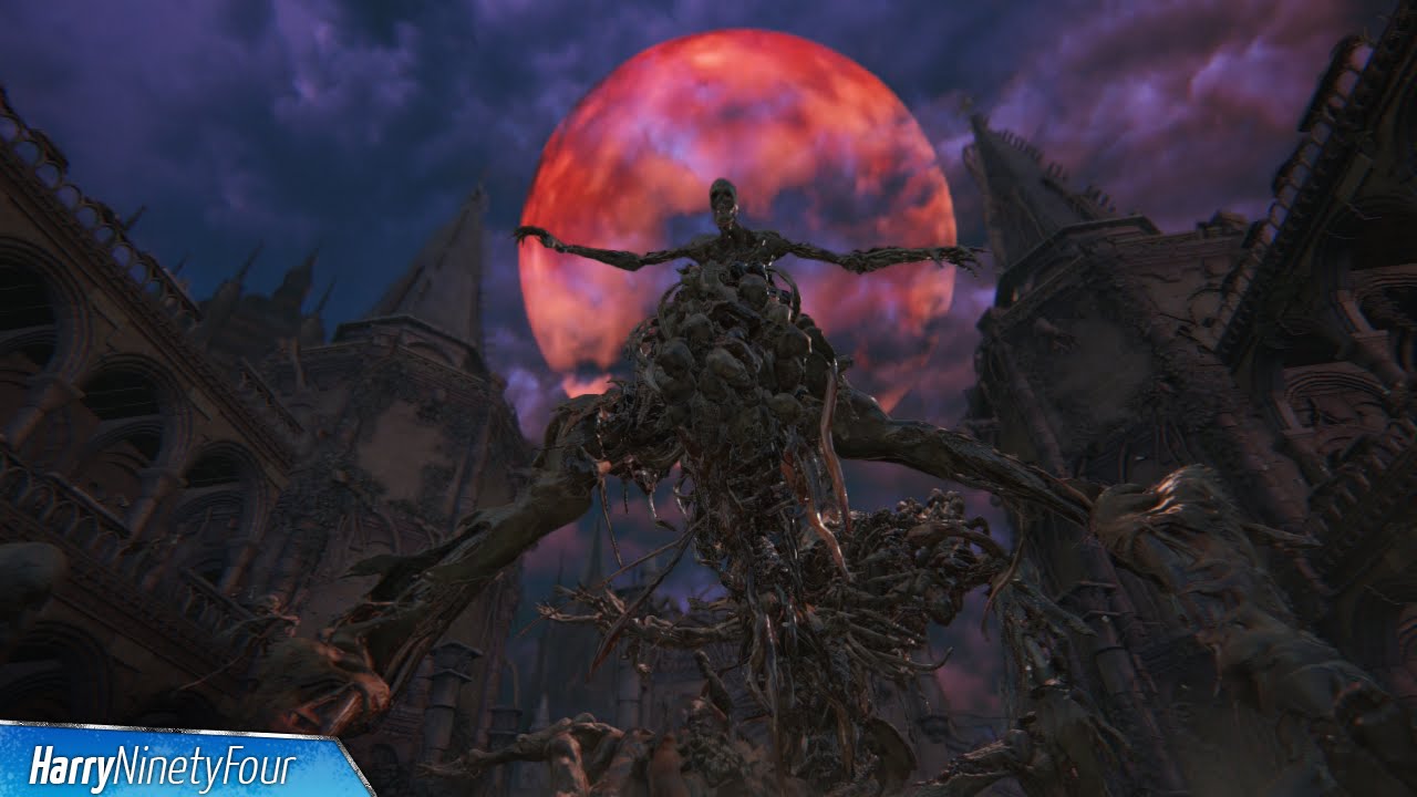 Bloodborne - The One Reborn Location and Boss Fight (The One Reborn Trophy Guide)
