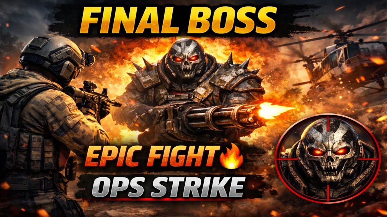 OPS Strike: Final Boss Fight 🔥 | Epic Battle & Intense Gameplay