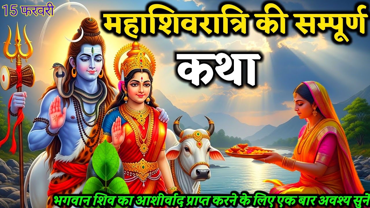 महाशिवरात्रि व्रत कथा - Mahashivratri Vrat Katha | Shivratri Ki Katha |Shivratri Ki Kahani#shivratri
