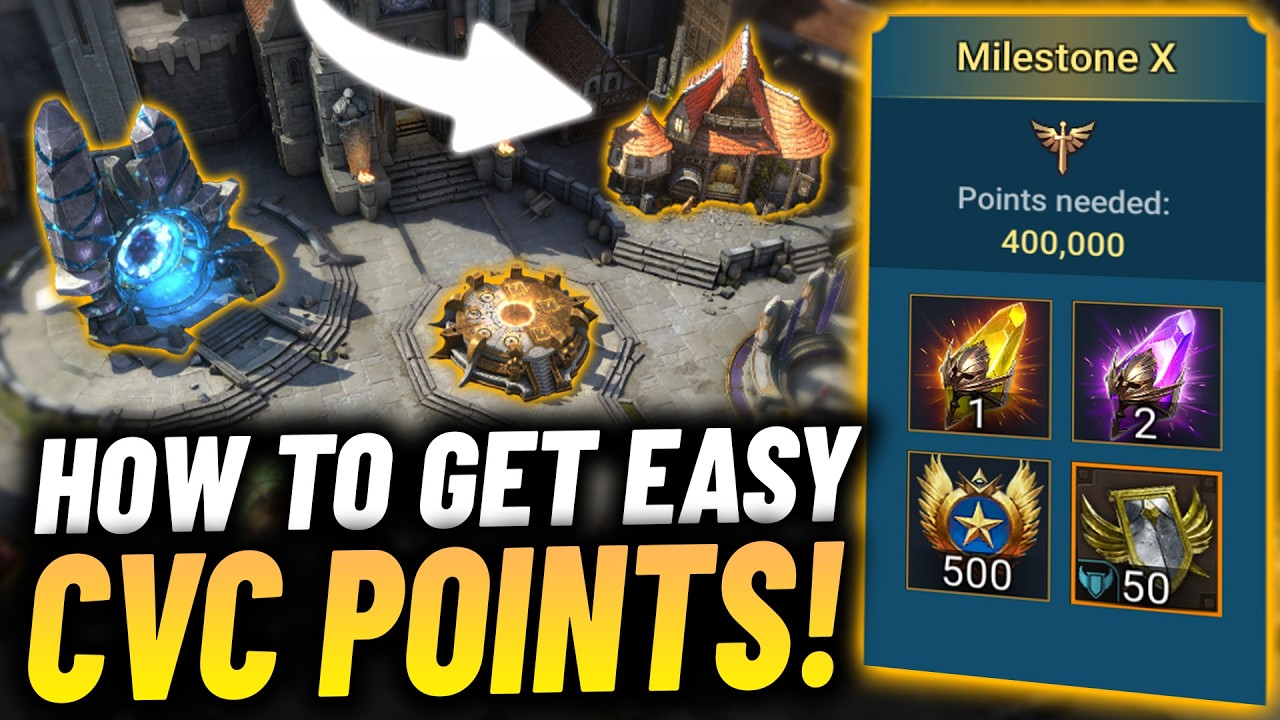 Do THIS And DOUBLE YOUR CVC POINTS! (Clan vs. Clan Tips & Tricks) - Raid Shadow Legends F2P Guide