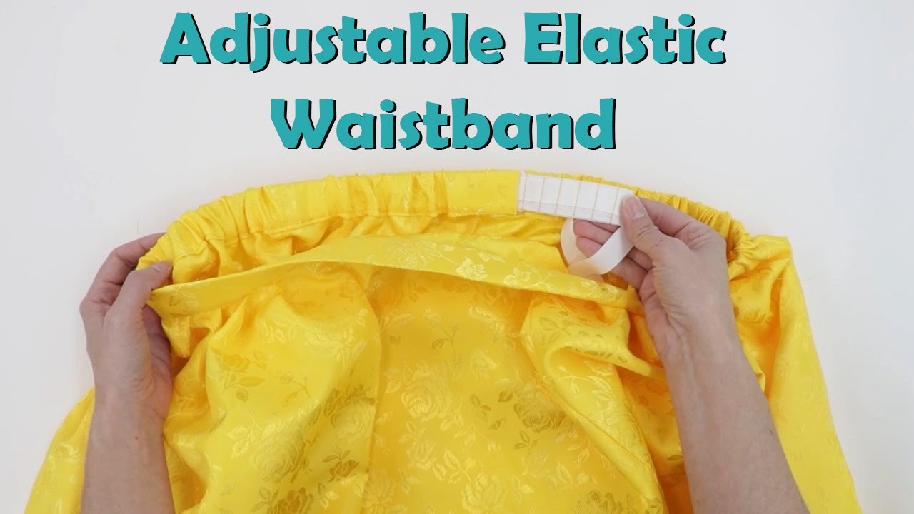 Adjustable Elastic Waistband Quick Overview - SewEvermore Workshop