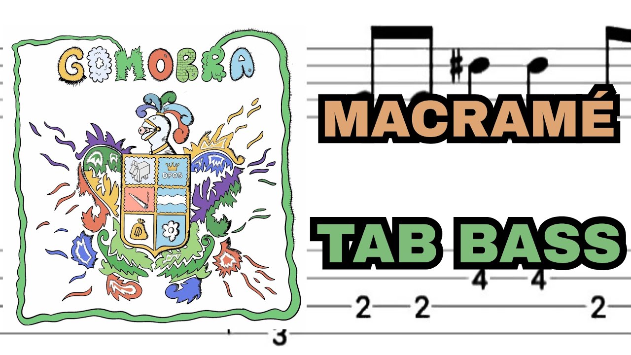 Macramé - DPOS | Tab bass + pista sin bajo