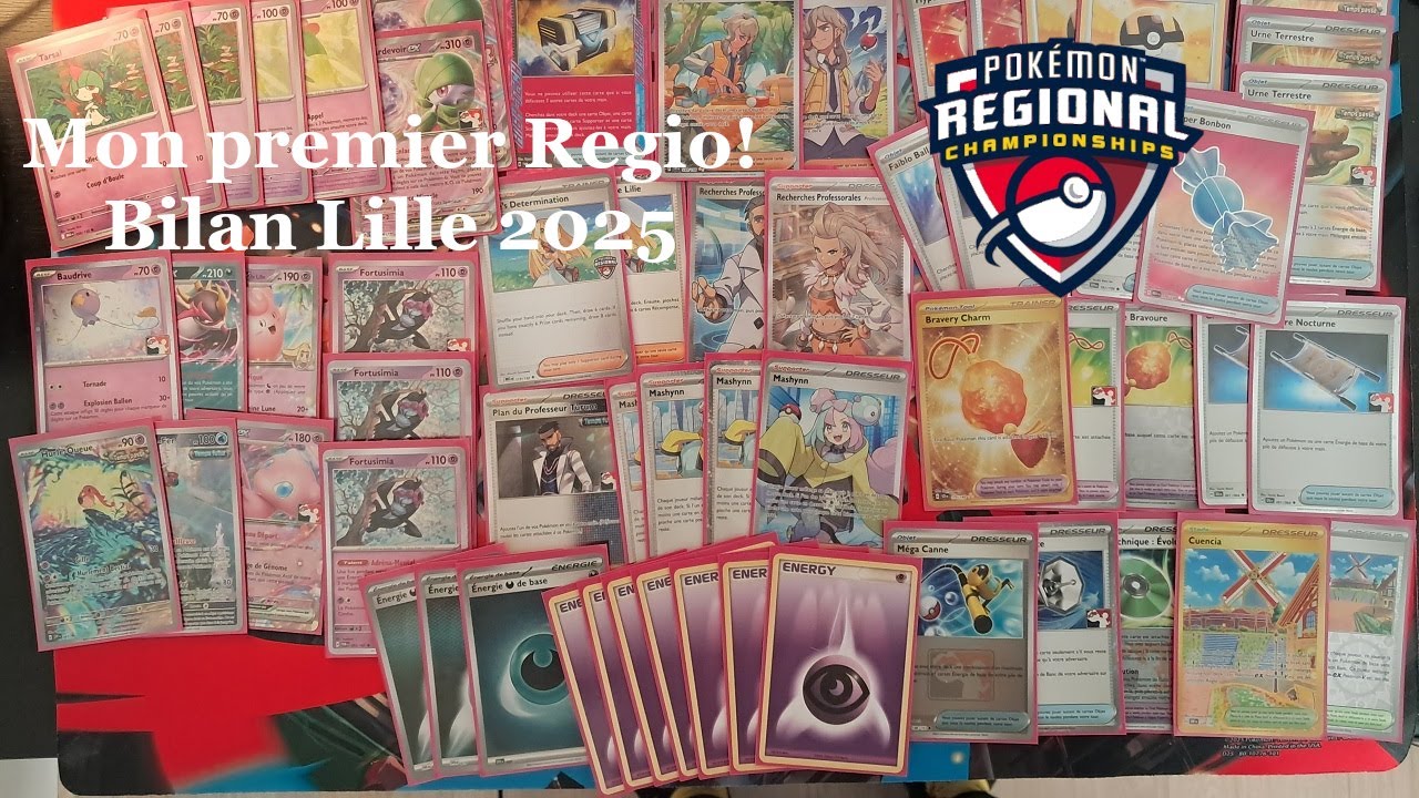 MON PREMIER REGIONAL POKEMON TCG! SEULEMENT A DEUX VICTOIRES DE LA PHASE 2 - BILAN LILLE 2025