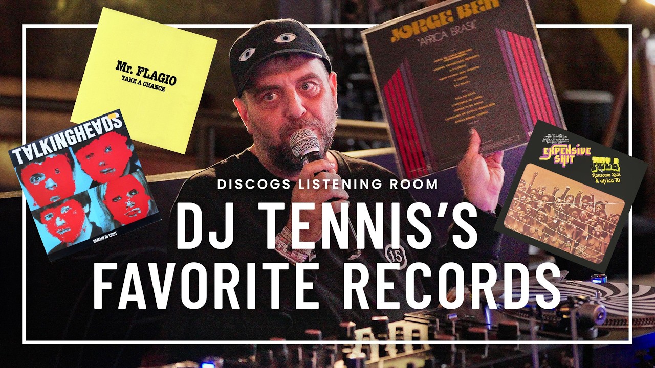 DJ Tennis в Talking Heads, Fela Kuti и Italo Disco | Комната прослушивания Discogs