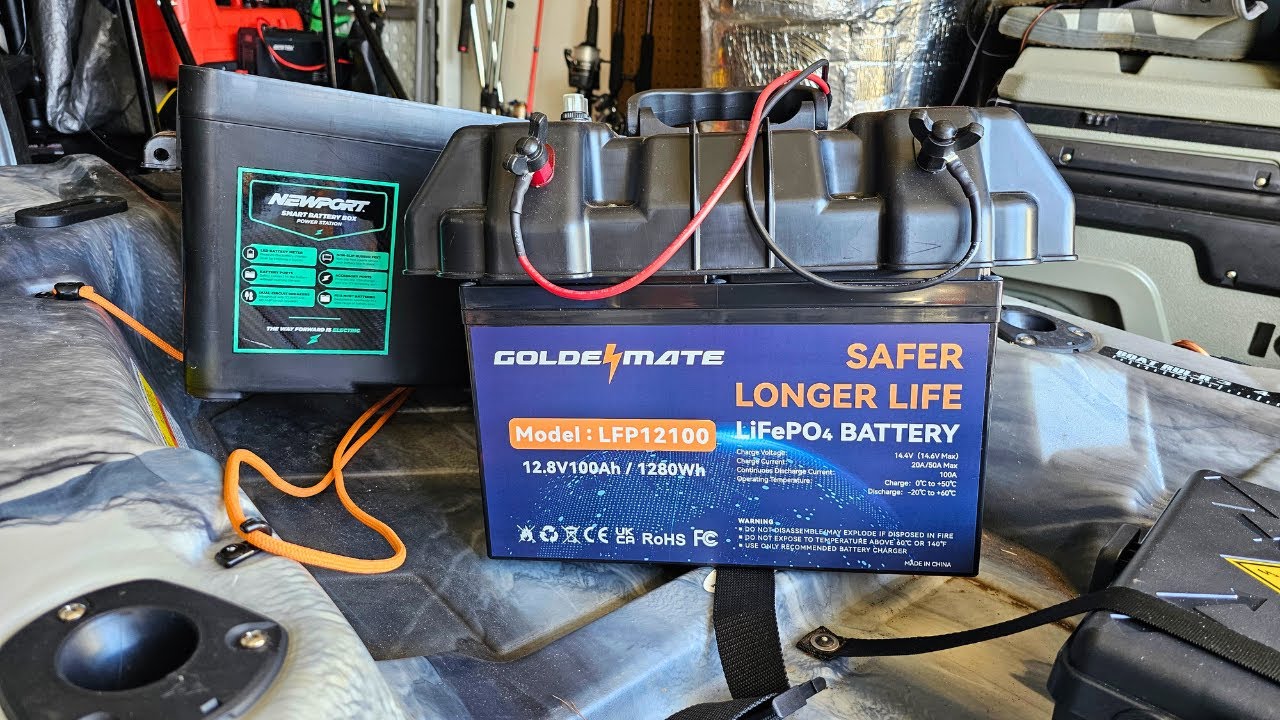 Is this enough Power for a FULL Days Trip? Newport Vessels Battery Box and Goldenmate 110Ah LifePO4
