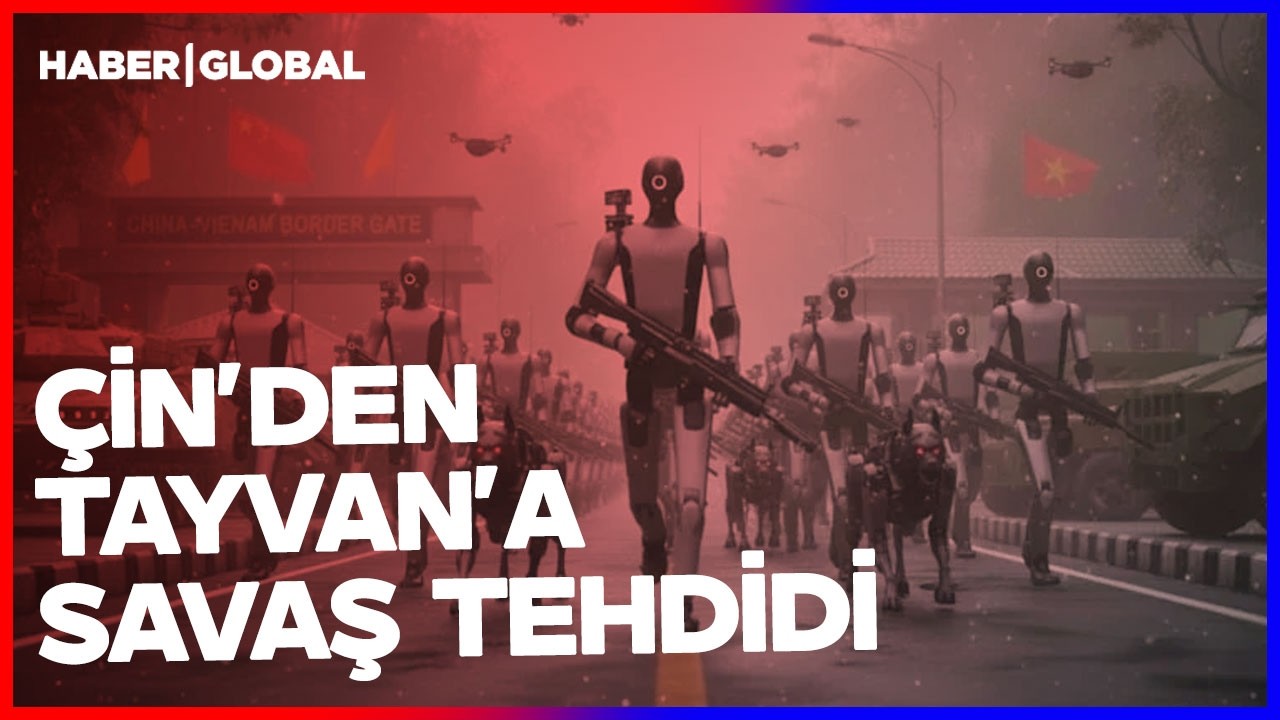 &Ccedil;İN'DEN TAYVAN'A SAVAŞ TEHDİDİ! Robot Ordusunu D&uuml;nyaya Servis Ettiler