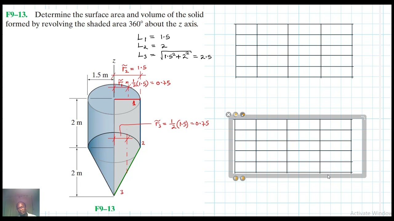 F9–13 Center of Gravity and Centroid (Chapter 9: Hibbeler Statics) Benam Academy