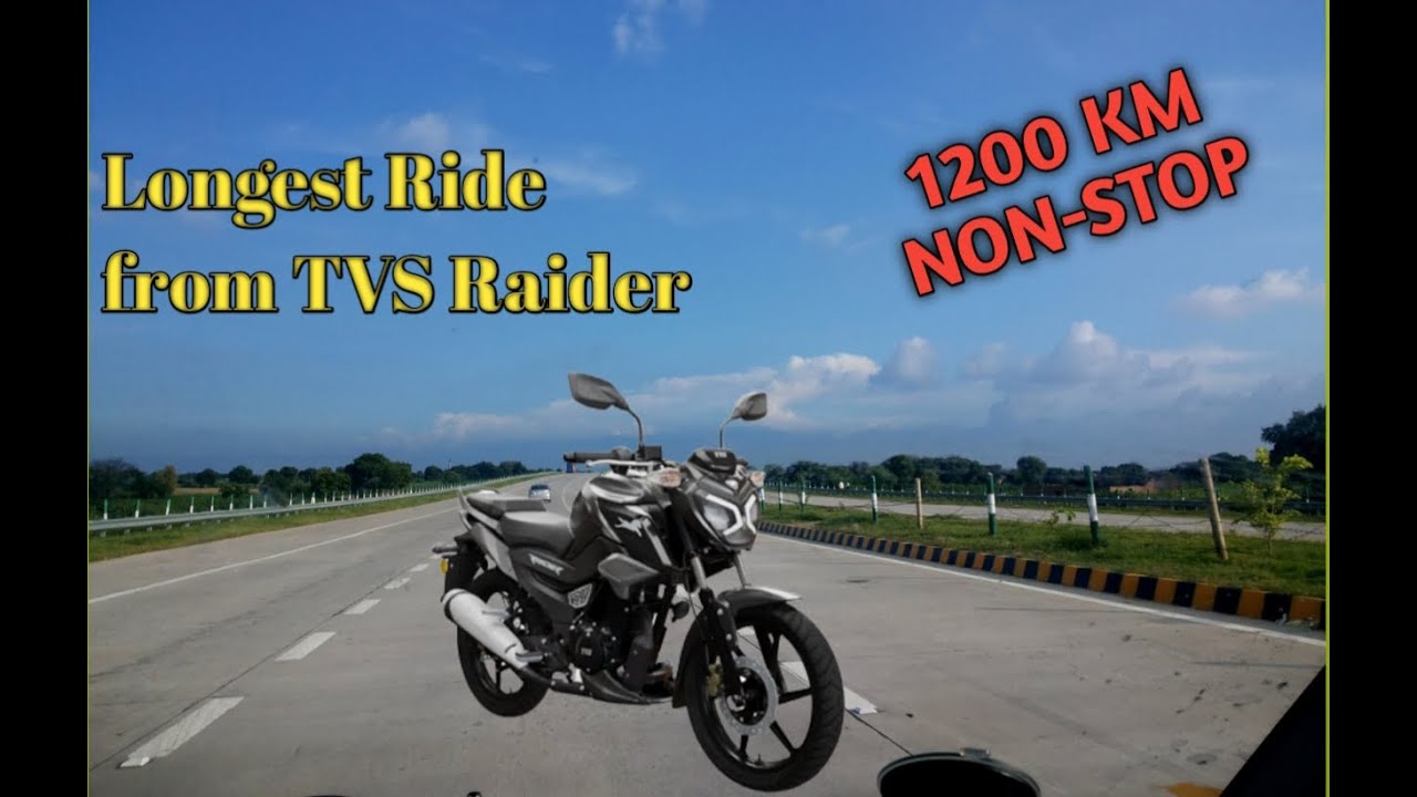 1200KM Non Stop Ride Delhi to Jharkhand Trip | Longest Trip from TVS Raider | 125CC Longest Ride