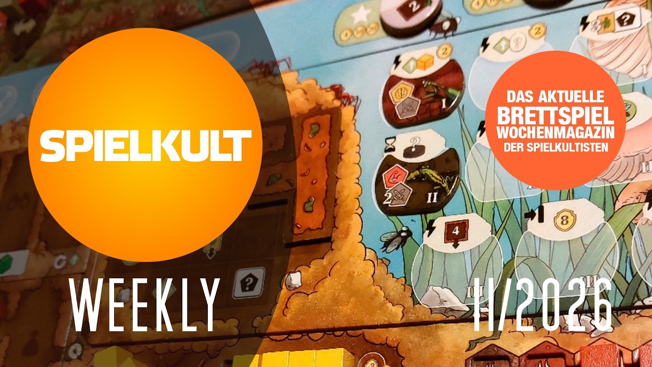 Brettspiel-Weekly 11/2026 // Reviews, Spieletreff, Vorschau