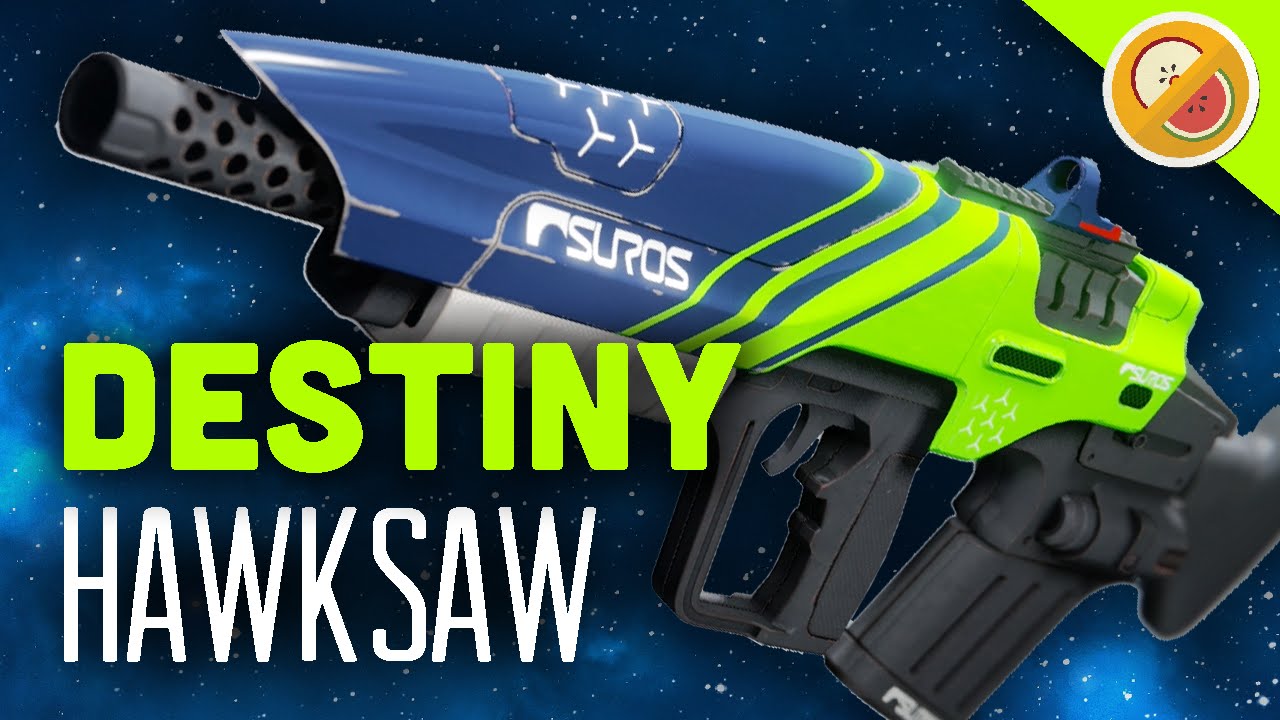 DESTINY Hawksaw Fully Upgraded Legendary Pulse Rifle Review (The Taken King)