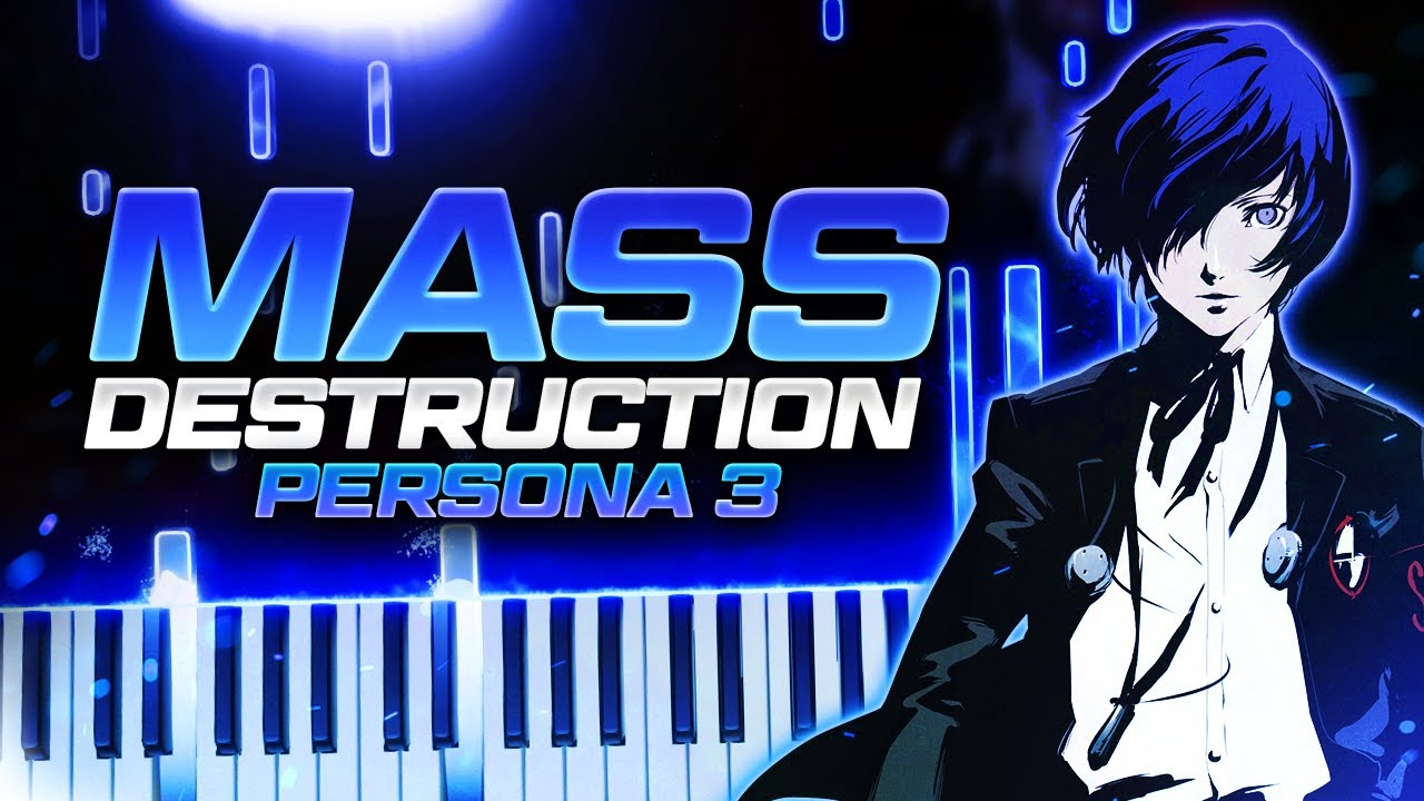 Mass Destruction - Persona 3 | Yumi Kawamura & Lotus Juice // Piano Embers Cover & Tutorial