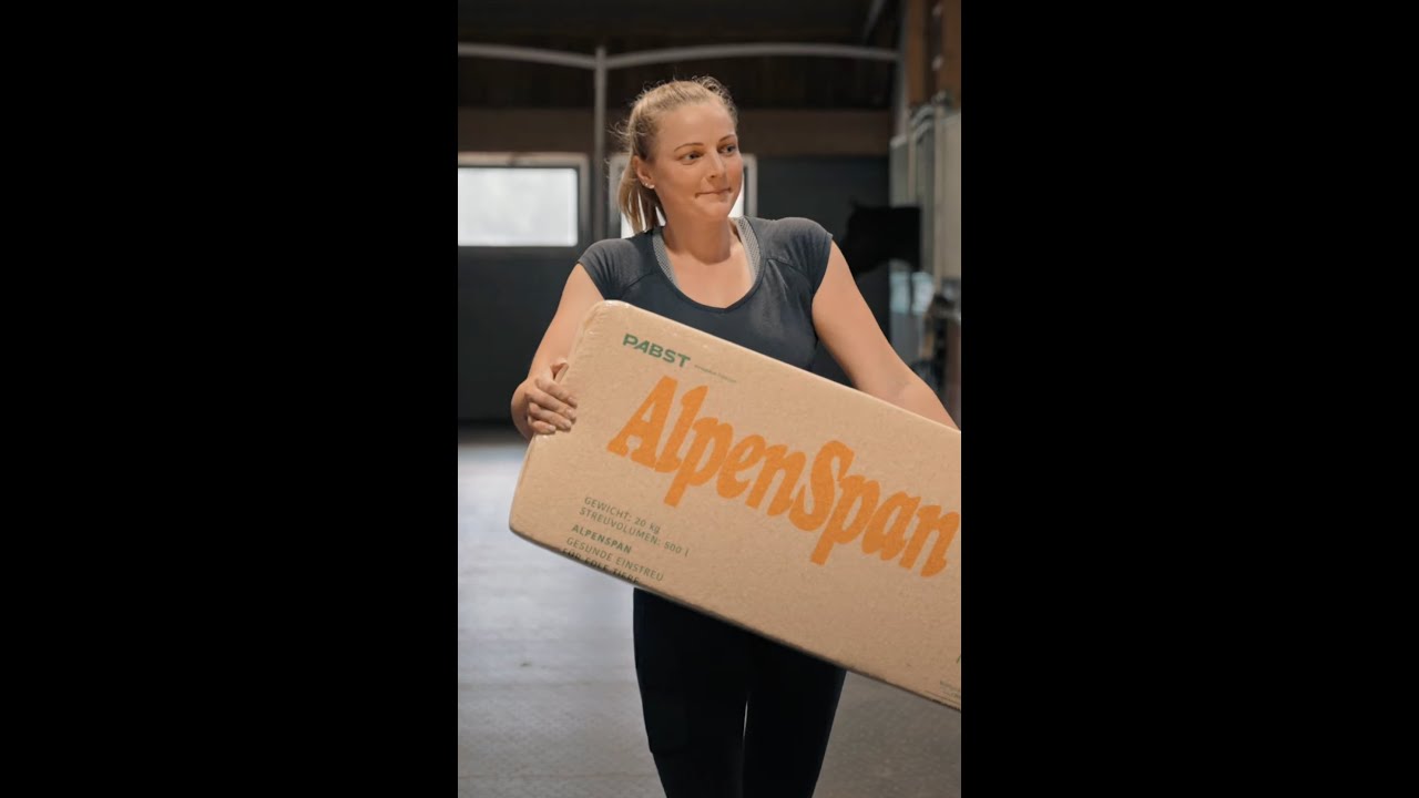AlpenSpan - Trucioli depolverati a confronto con lettiere alternative - formato verticale
