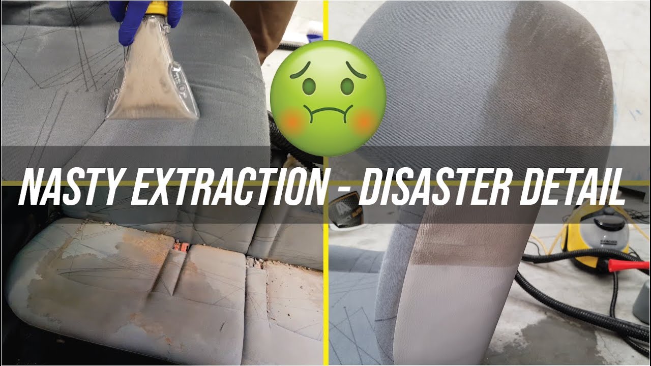 Disgusting Car Detailing - Interior and Exterior Deep Cleaning - Clio II