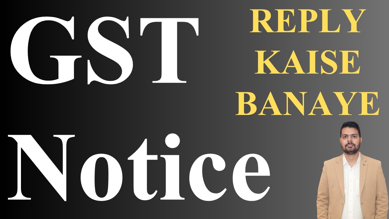 GST Notice ka reply draft kaise banaye | Practical drafting guide