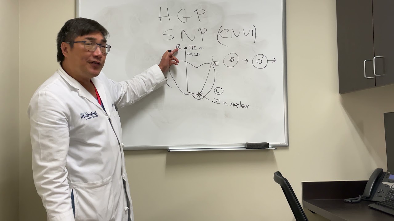 Horizontal gaze palsy vs. abducens nerve palsy