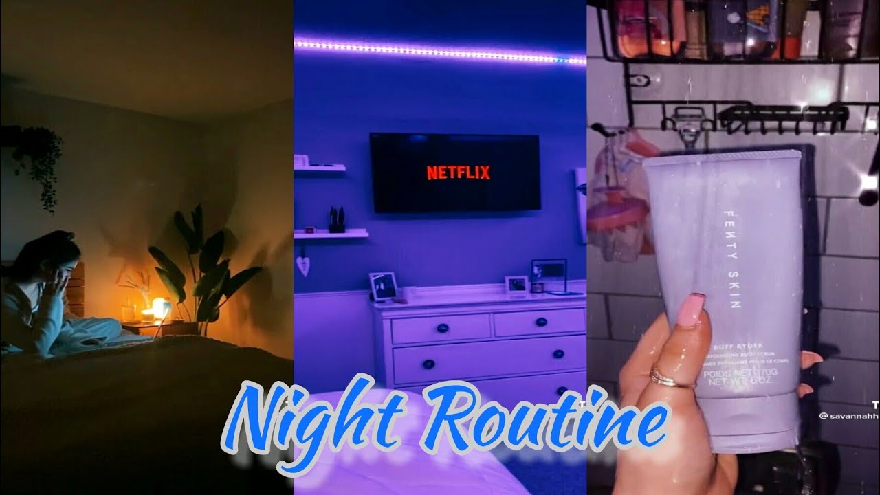 Asmr💕 Night Routine✨ Tiktok Compilation || Best Aesthetic Tiktok