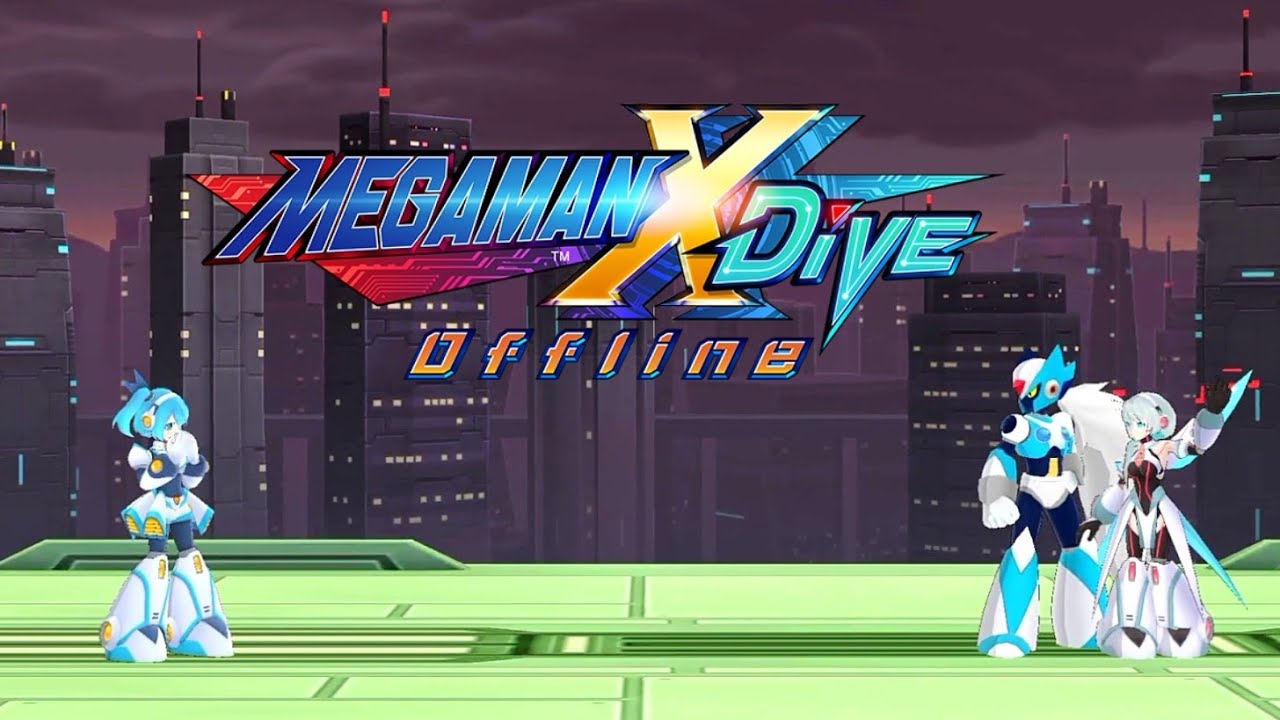 Mega Man X Dive Offline Credits + Final Ending Scene [Android]