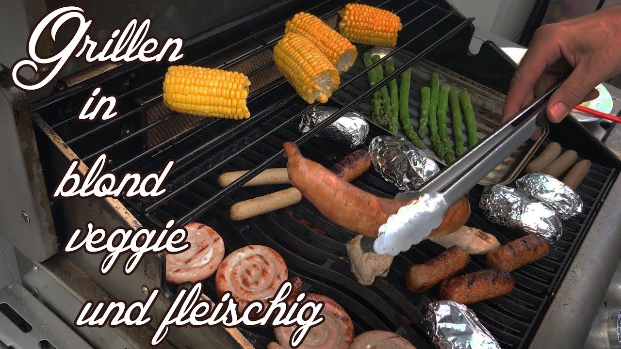 Grillen in blond, veggie und fleischig
