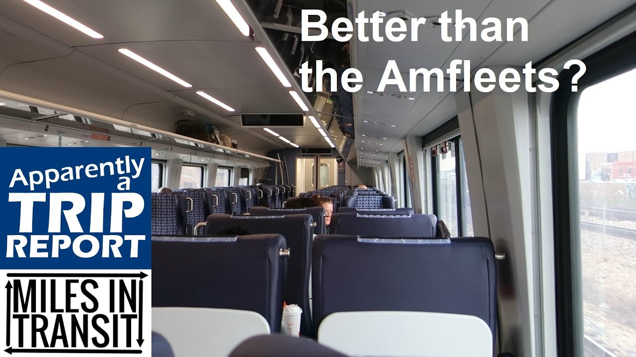 Amtrak's New Siemens Venture Coaches - Apparently a Trip Report