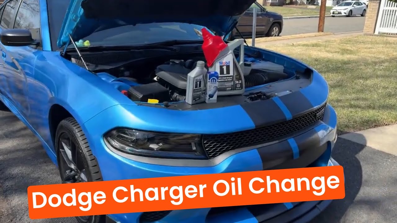 How to Change Oil on a 2023 Dodge Charger (15-23) Fully Detailed Steps (oil, filter & reset)