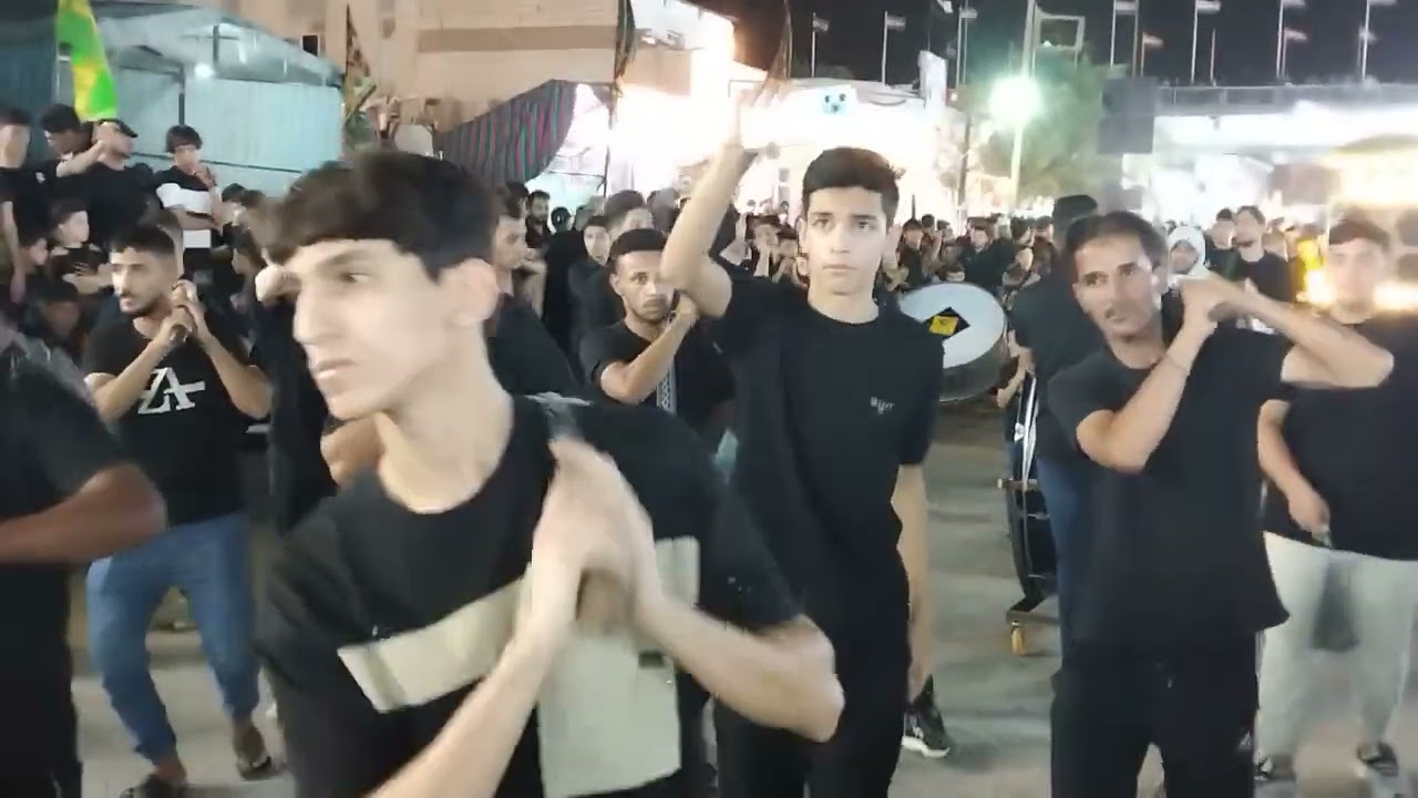 موكب اعلام الهدى اليوم السابع من محرم ٢٠٢٣ العماره حي الحسين القديم