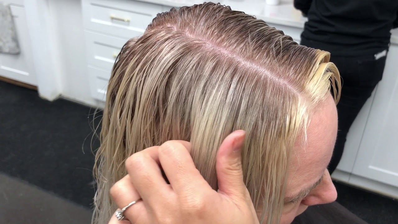 Transitioning A Full Bleachout with 50% Grey into a Natural Look
